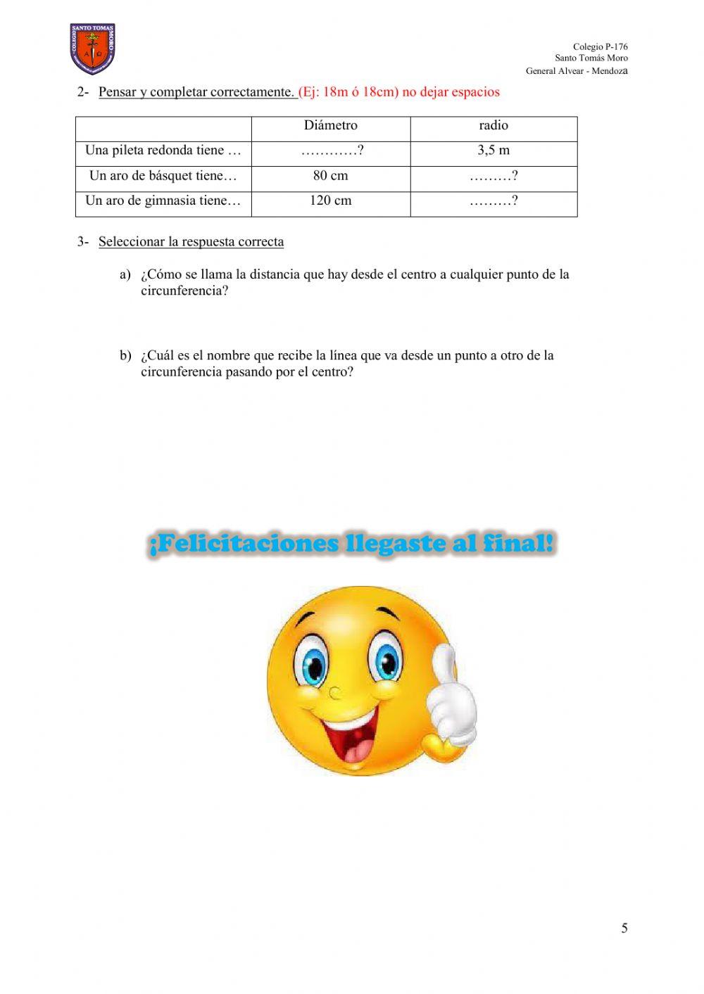 Trabajo Práctico, repaso.