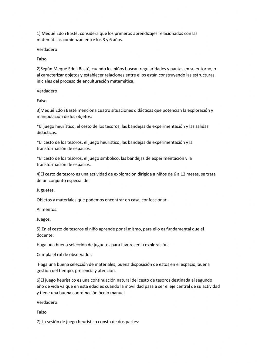 Juego y Matemática en Educación Inicial