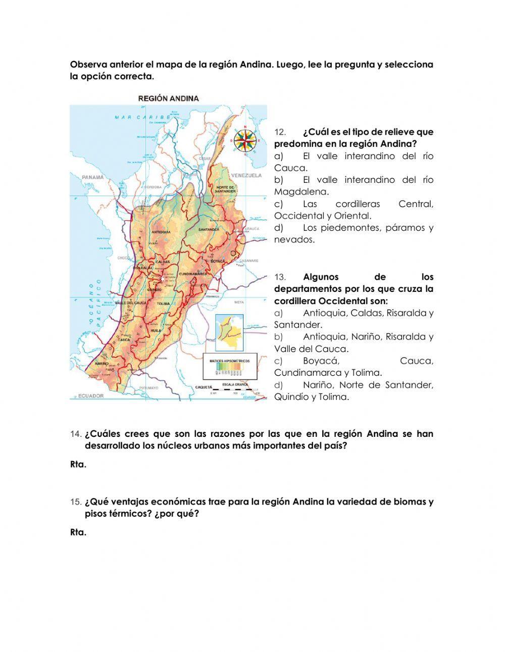 Regiones de colombia