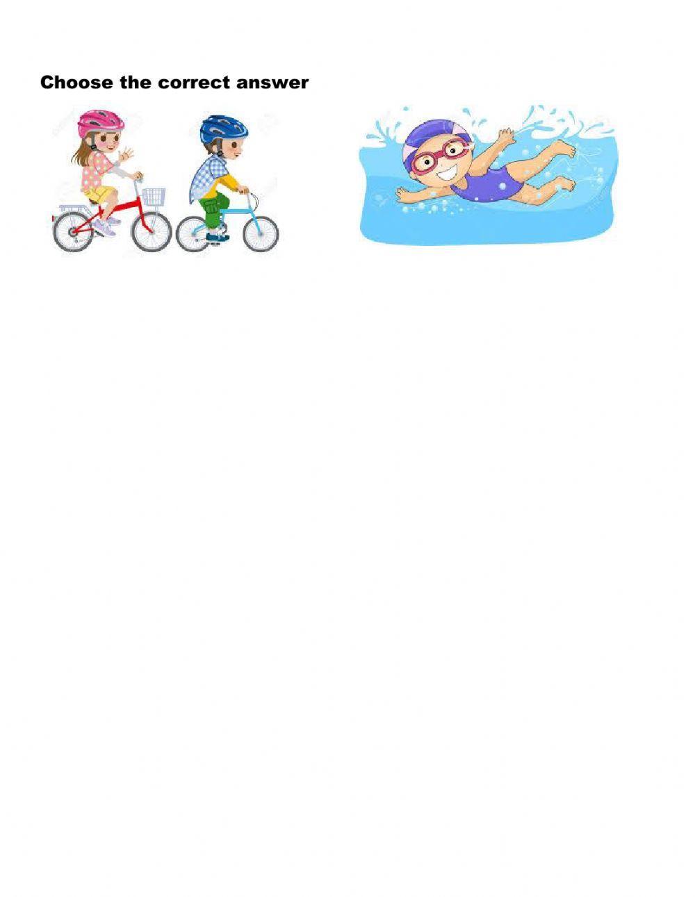 My free time activities