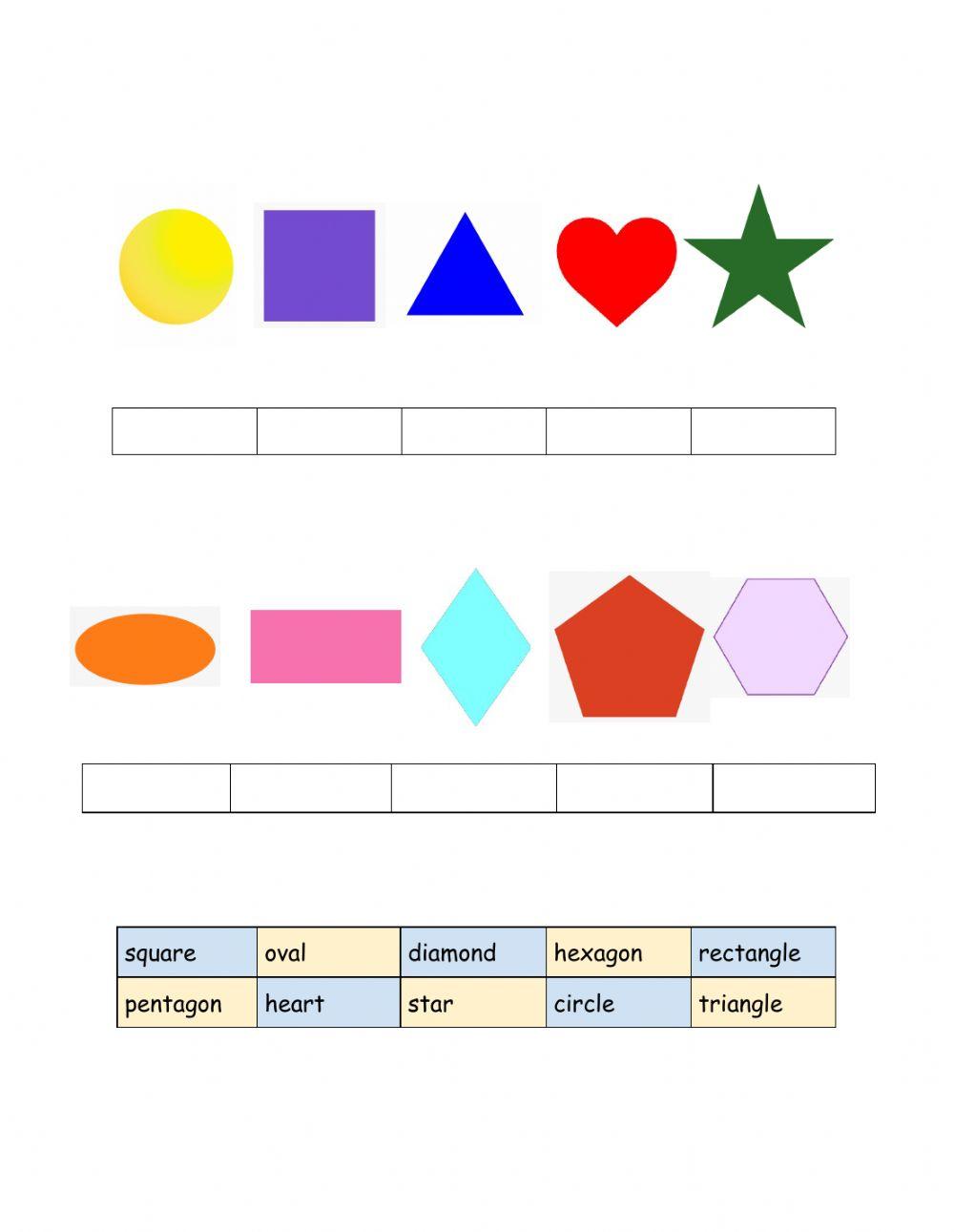 Starters Lesson 10 Shapes