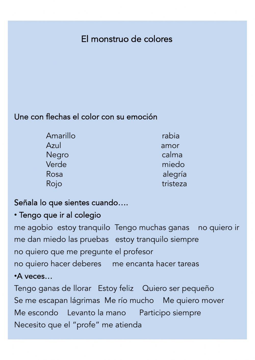 PIEV -El monstruo de colores-