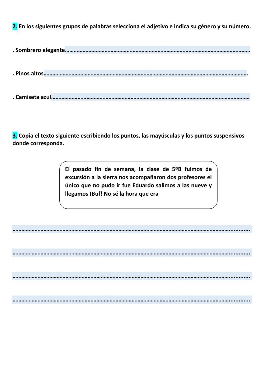 Ficha 14 LCL T-4 5º EPO