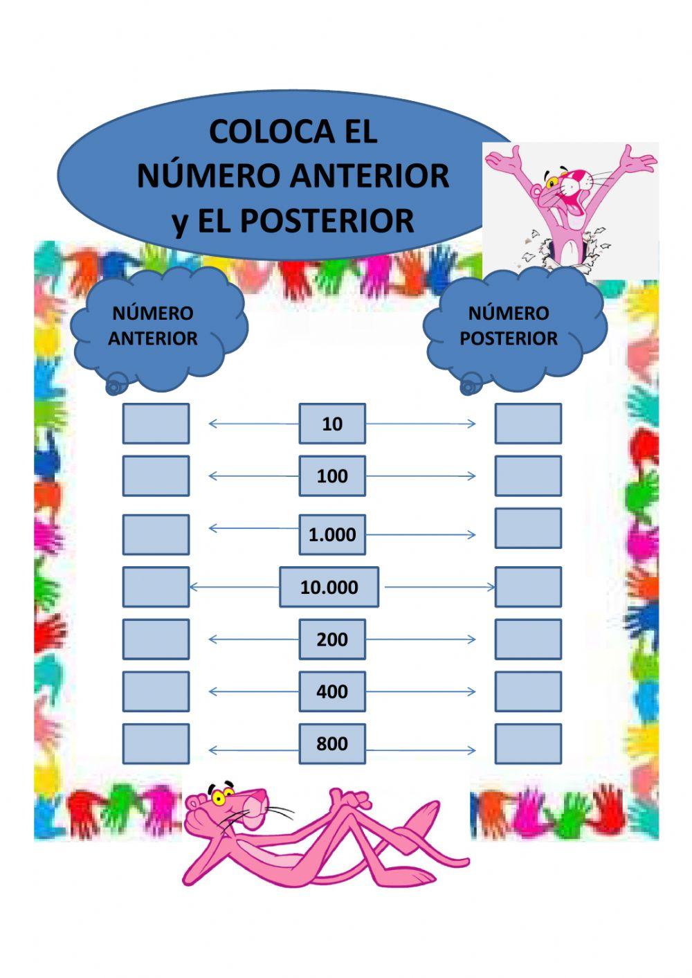 NUMERACIÓN hasta 5 cifras