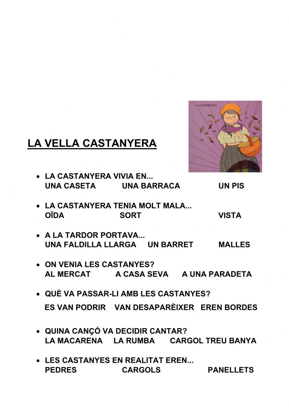 Conte -La vella castanyera-