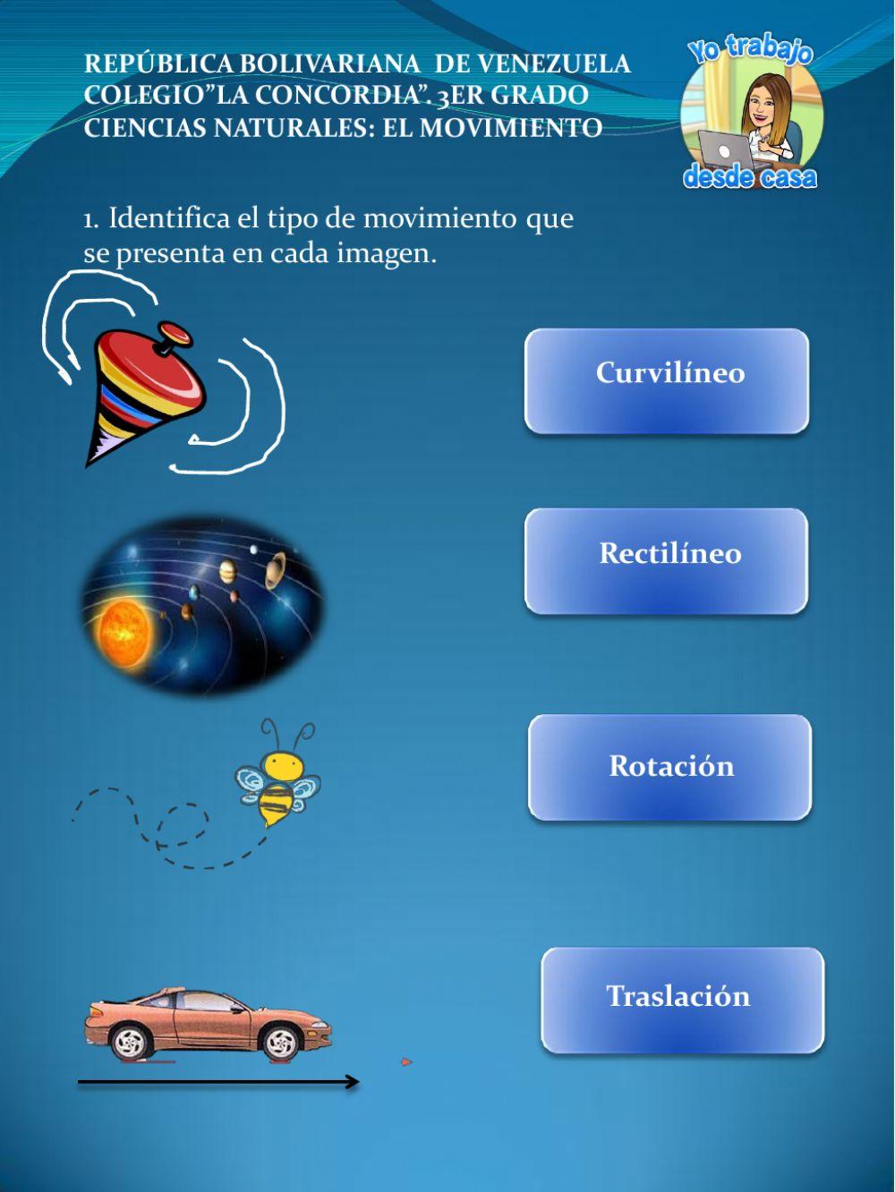 Tipos de movimientos