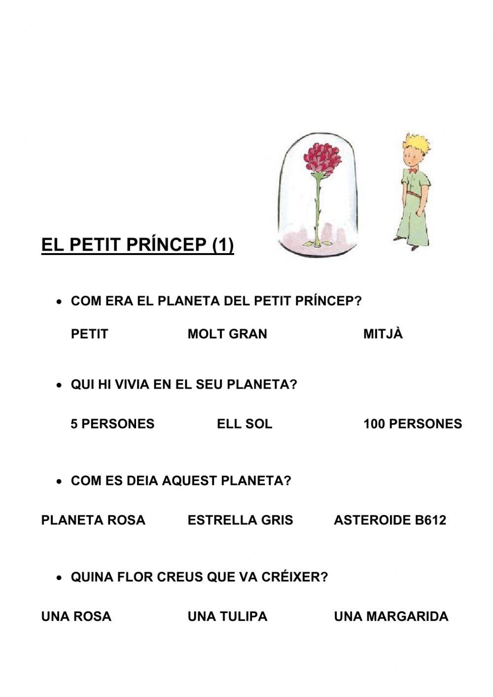 Conte -El petit príncep- 1