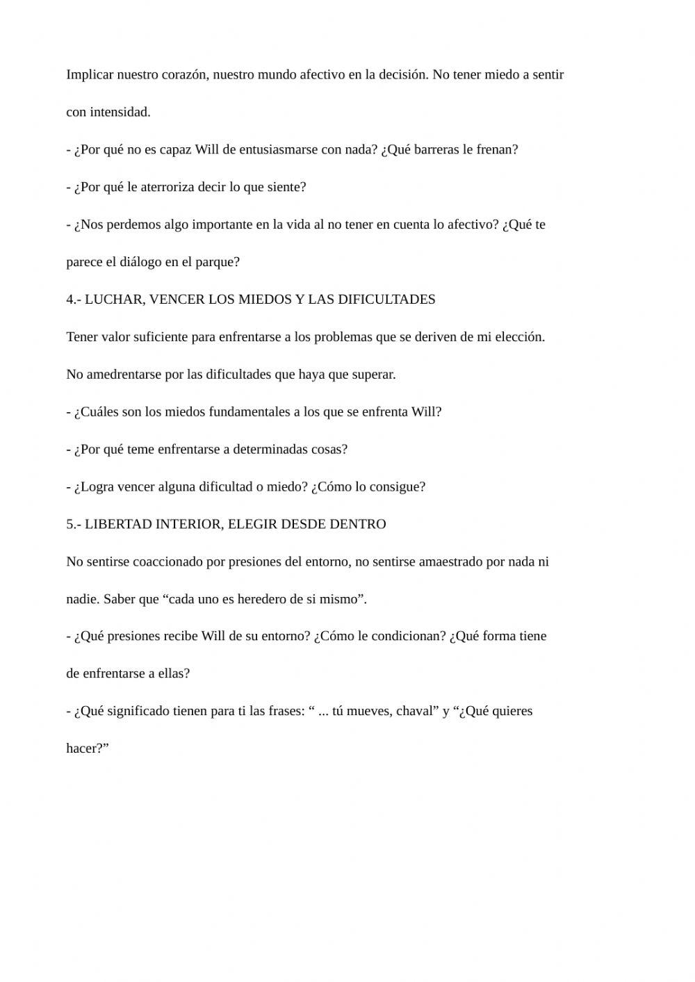 Análisis película indomable will hunting