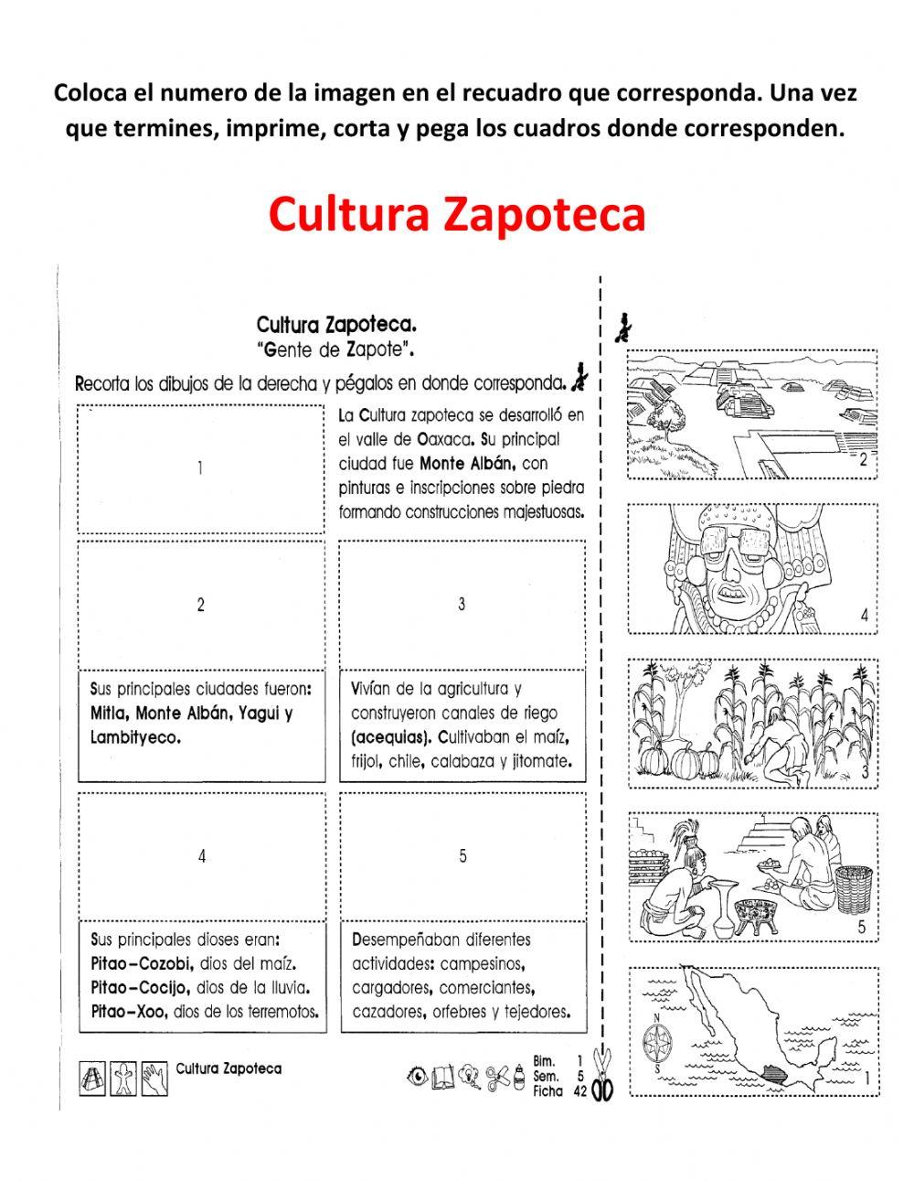 Culturas Zapoteca y Mixteca