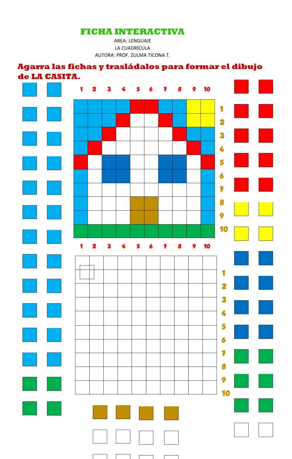 La cuadricula casita