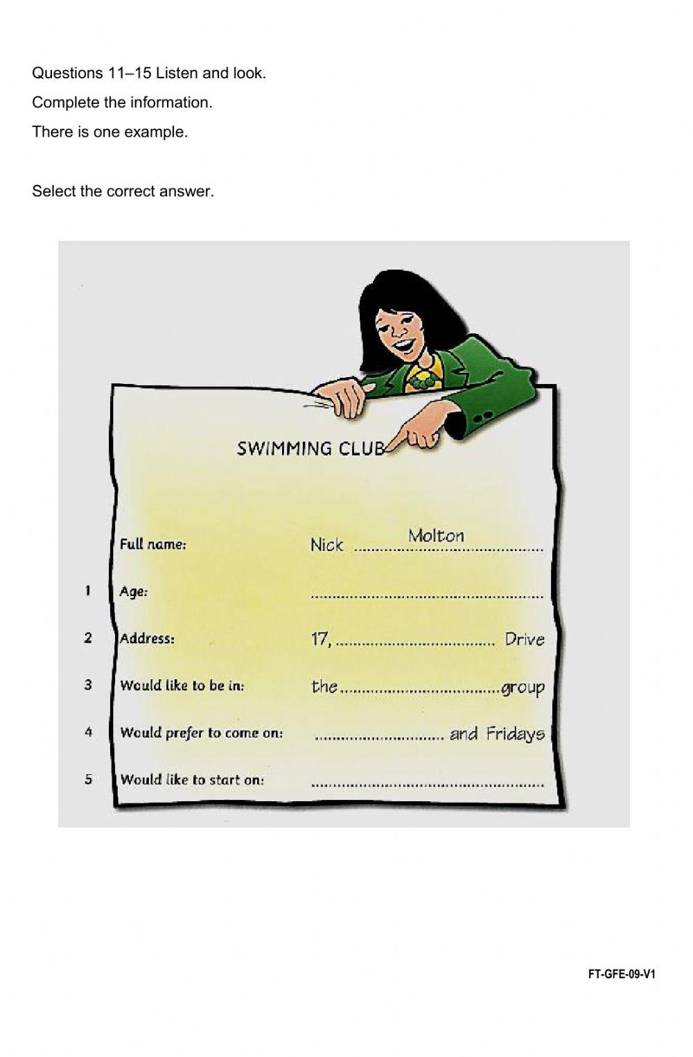 Term III review guide - Listening part 2