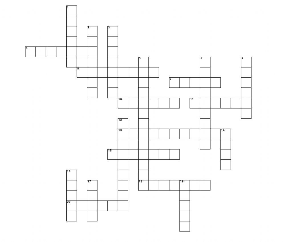 Solar System CrossWord