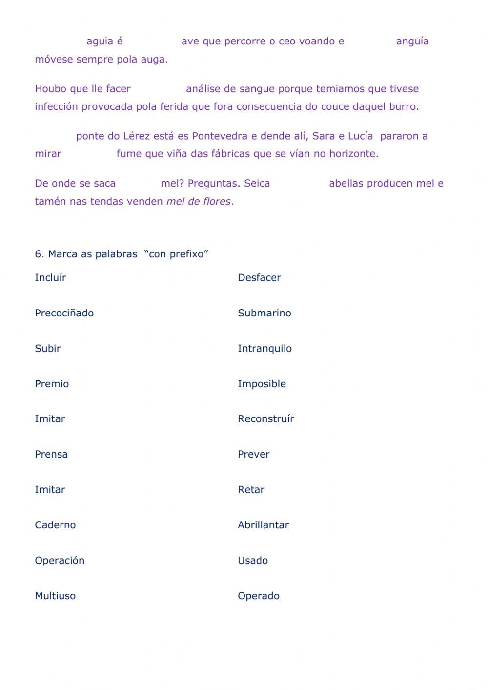 Masculino-feminino, prefixos