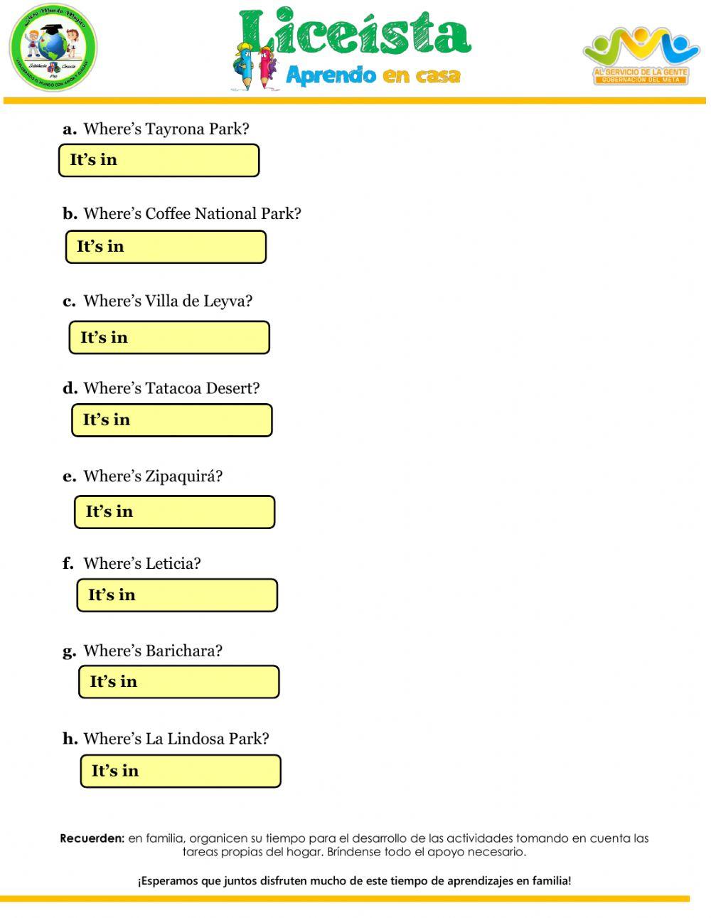 touristy-places-in-colombia-2-worksheet-live-worksheets