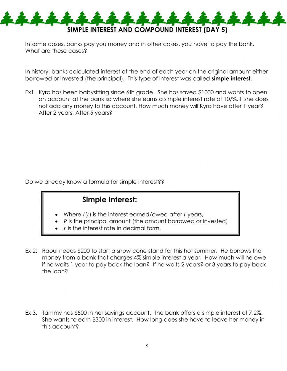 Exponential Functions