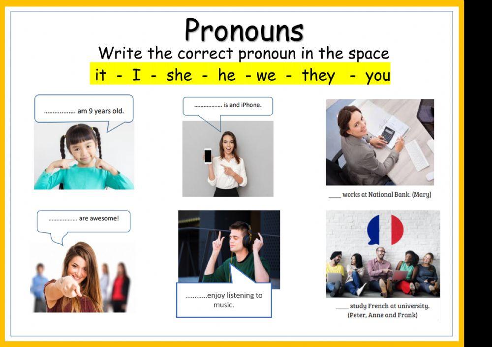 Pronouns