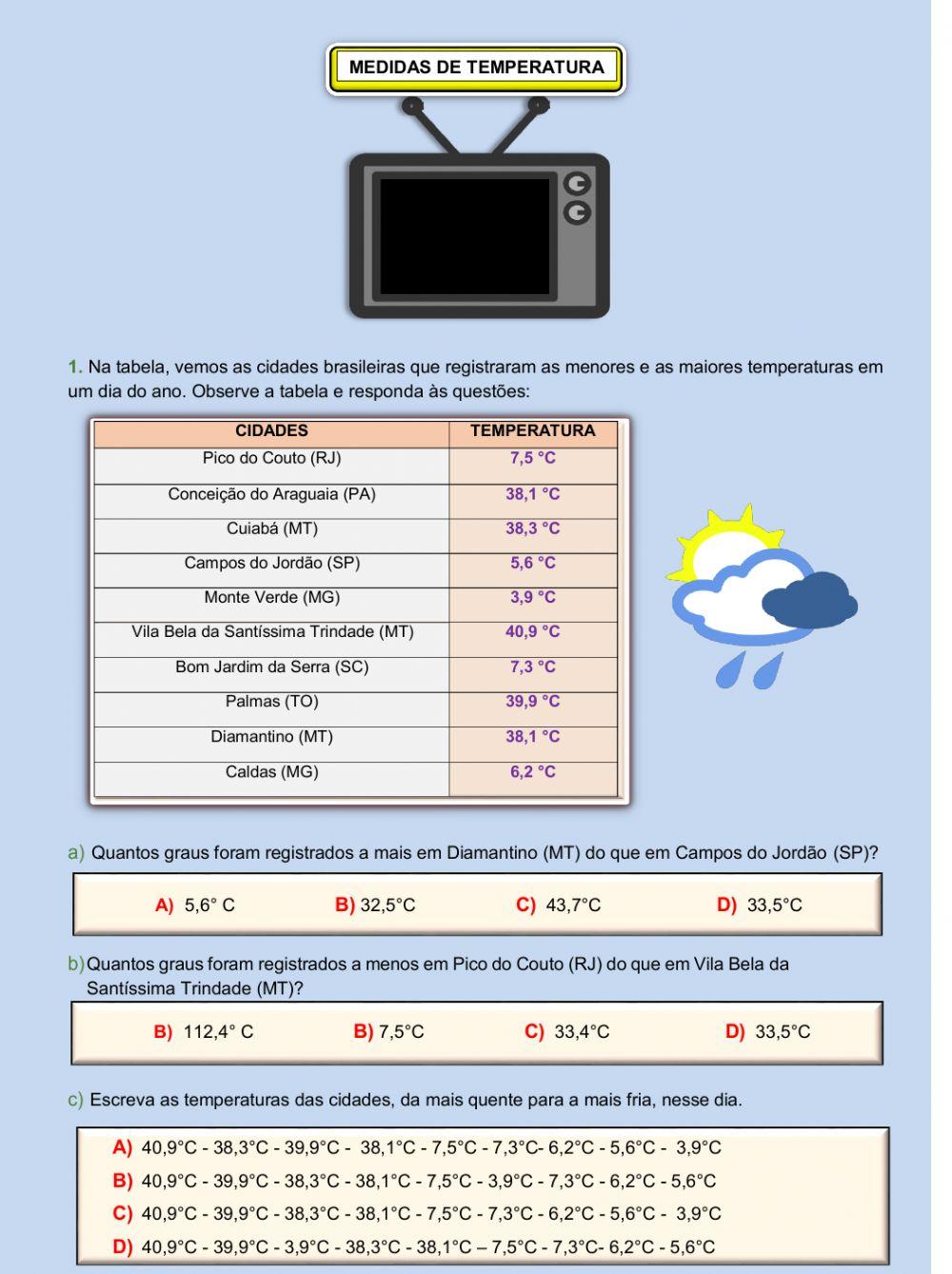 Medida de Temperatura