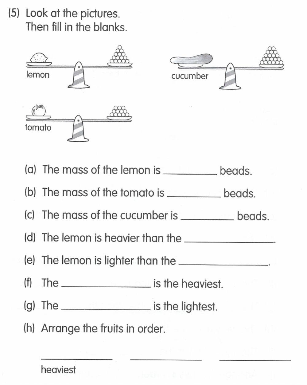 Worksheet 12 (P1) Term 2