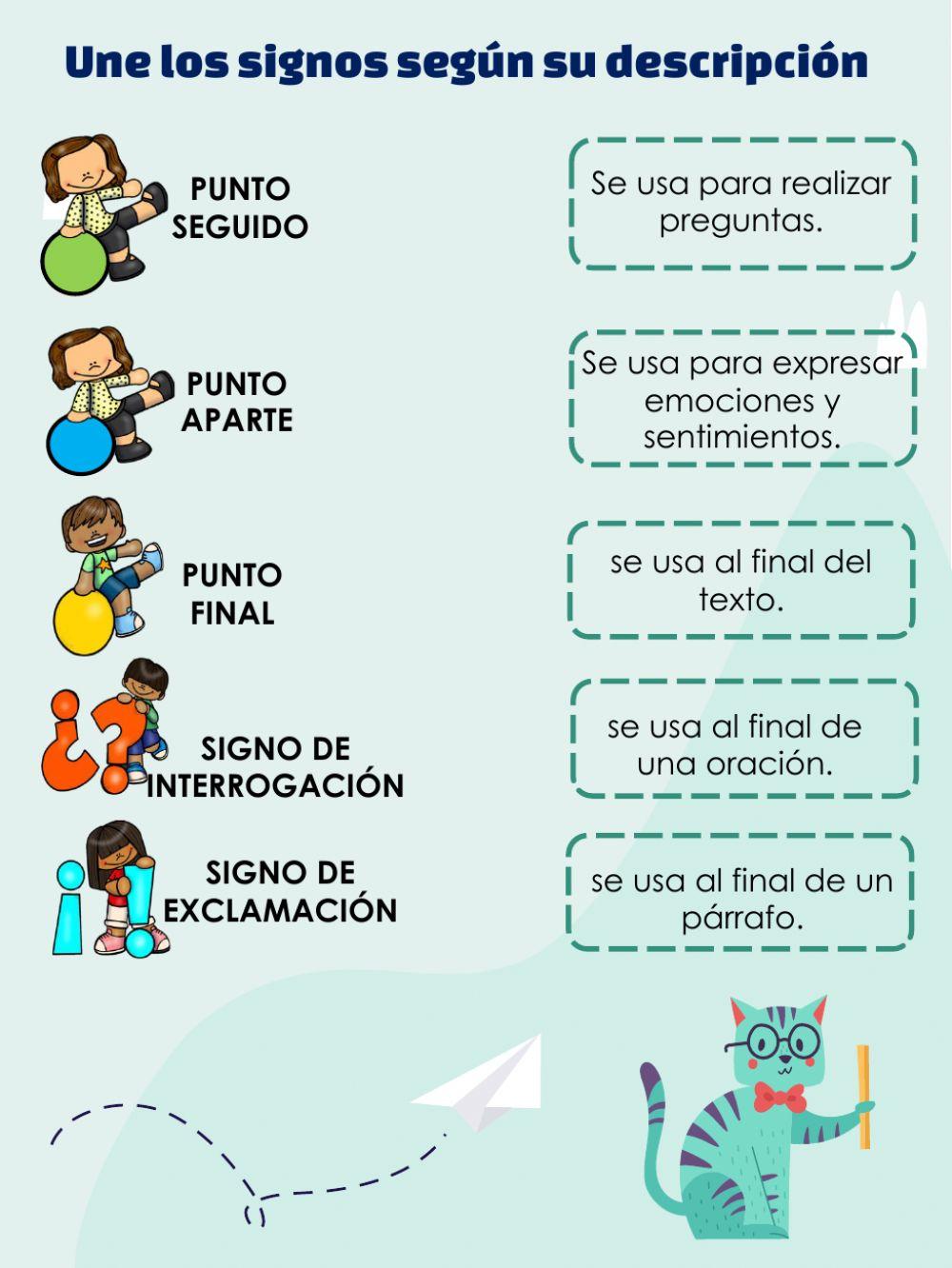 Ficha Interactiva Uso de Signos 2