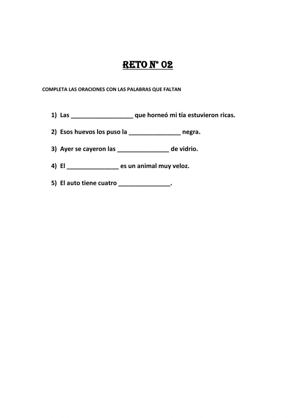 Usamos palabras con Ll