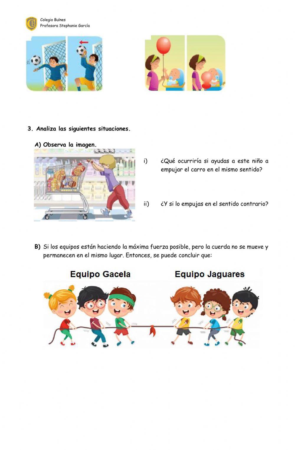 Guía Séptimo Característica de las Fuerzas