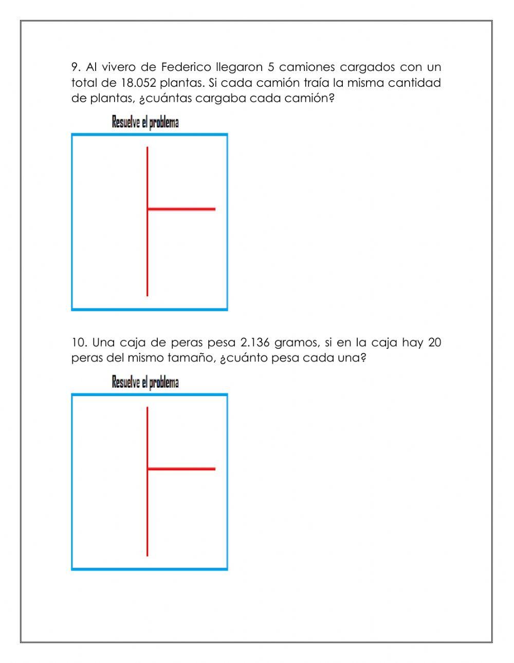 Evaluación mensual octubre segundo