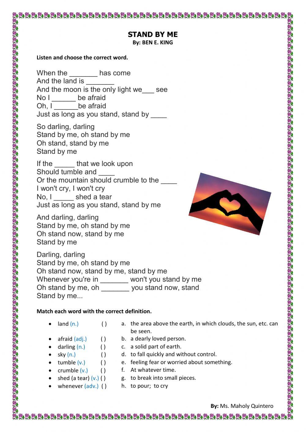 Stand by me- Ben E. King