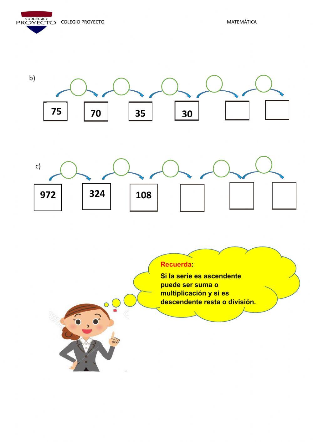Repaso de series numericas