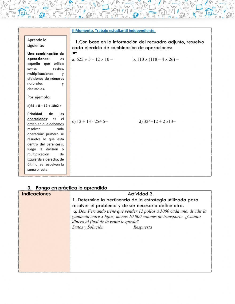 GTA 1 matemáticas octubre final