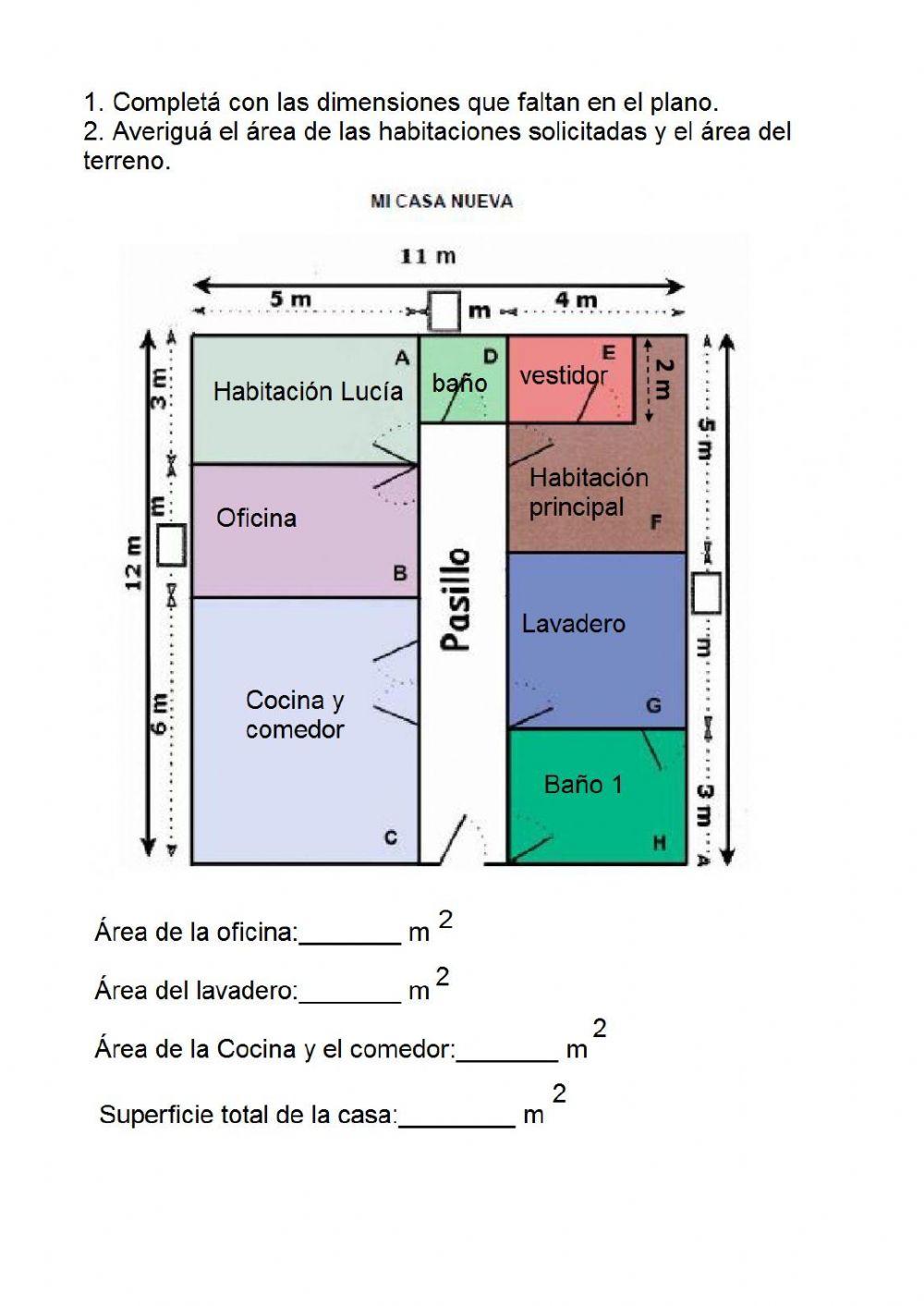 Área de Rectángulos