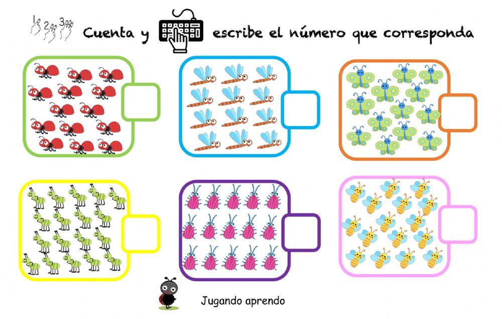 Contando contando hasta 20