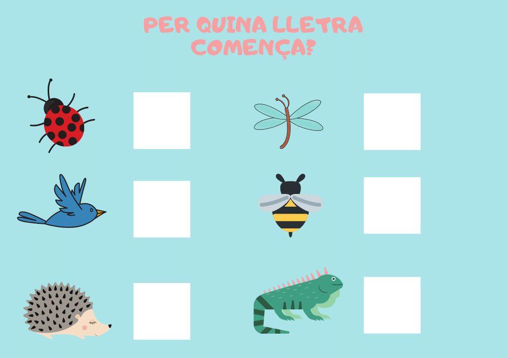 Per quina lletra comença