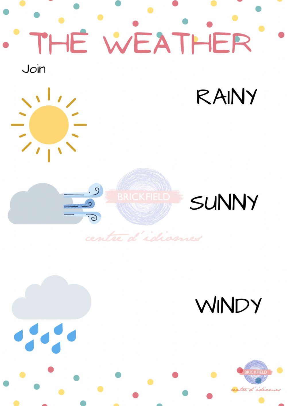 The weather. Listen and join The weather. Listen and join