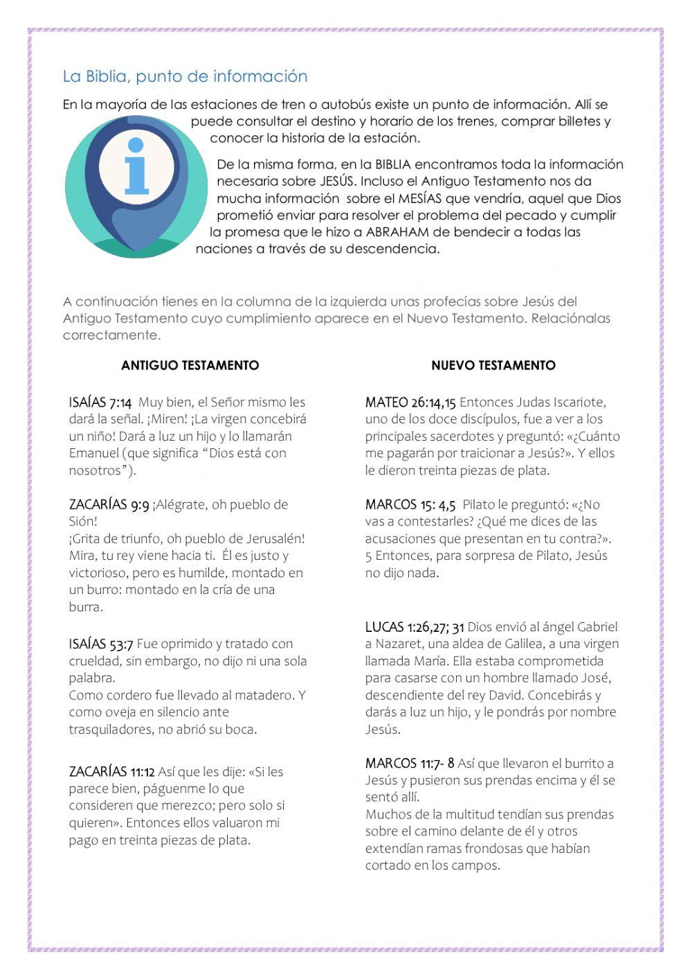 Profecías sobre Jesús cumplidas