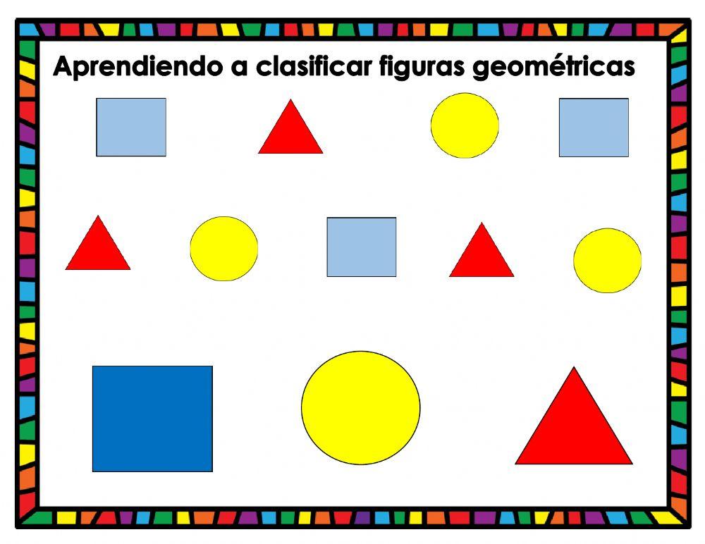 Clasificar Figuras geometricas