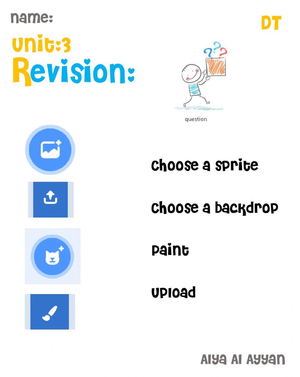 scratch-backdrop online exercise for | Live Worksheets