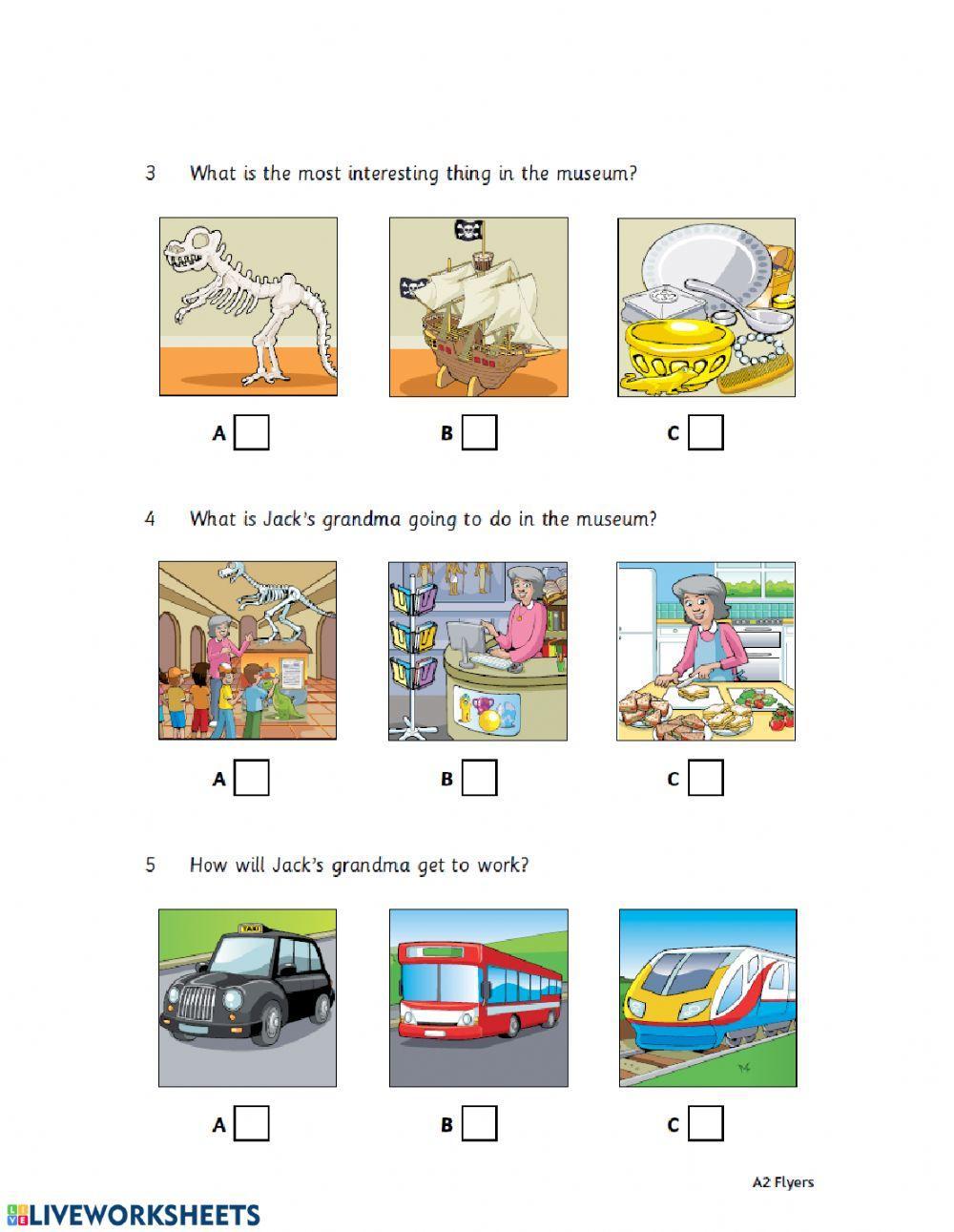 Flyers Listening Sample Test