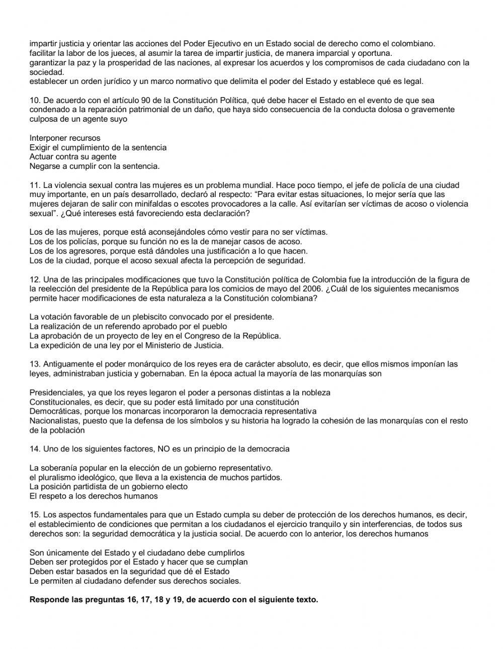 El estado de derecho