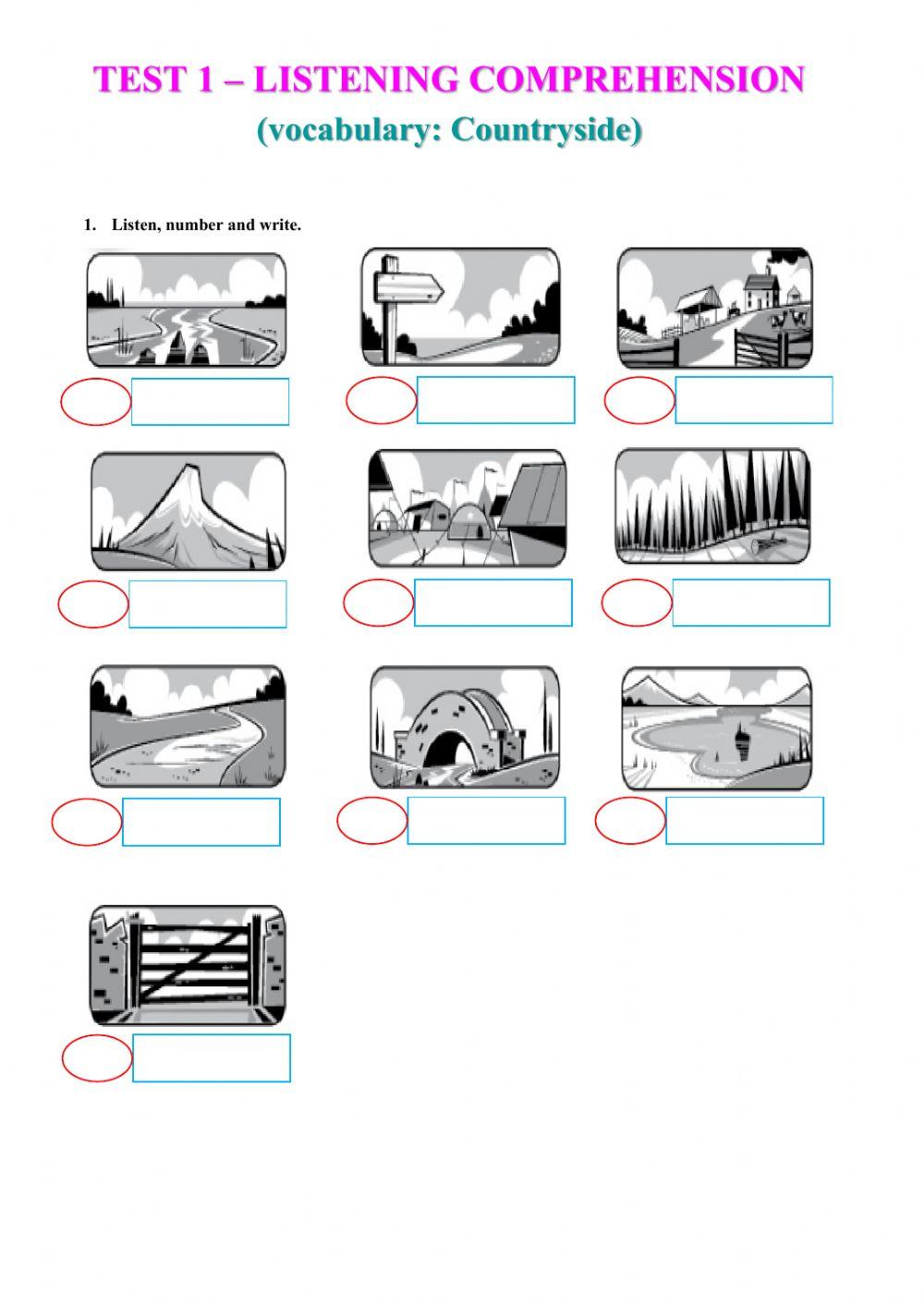 Vocabulary - Countryside 450134 | Jhuly_Rojas | Live