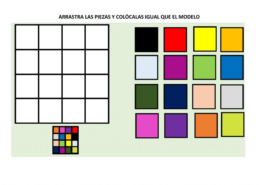 cuadrados- atención