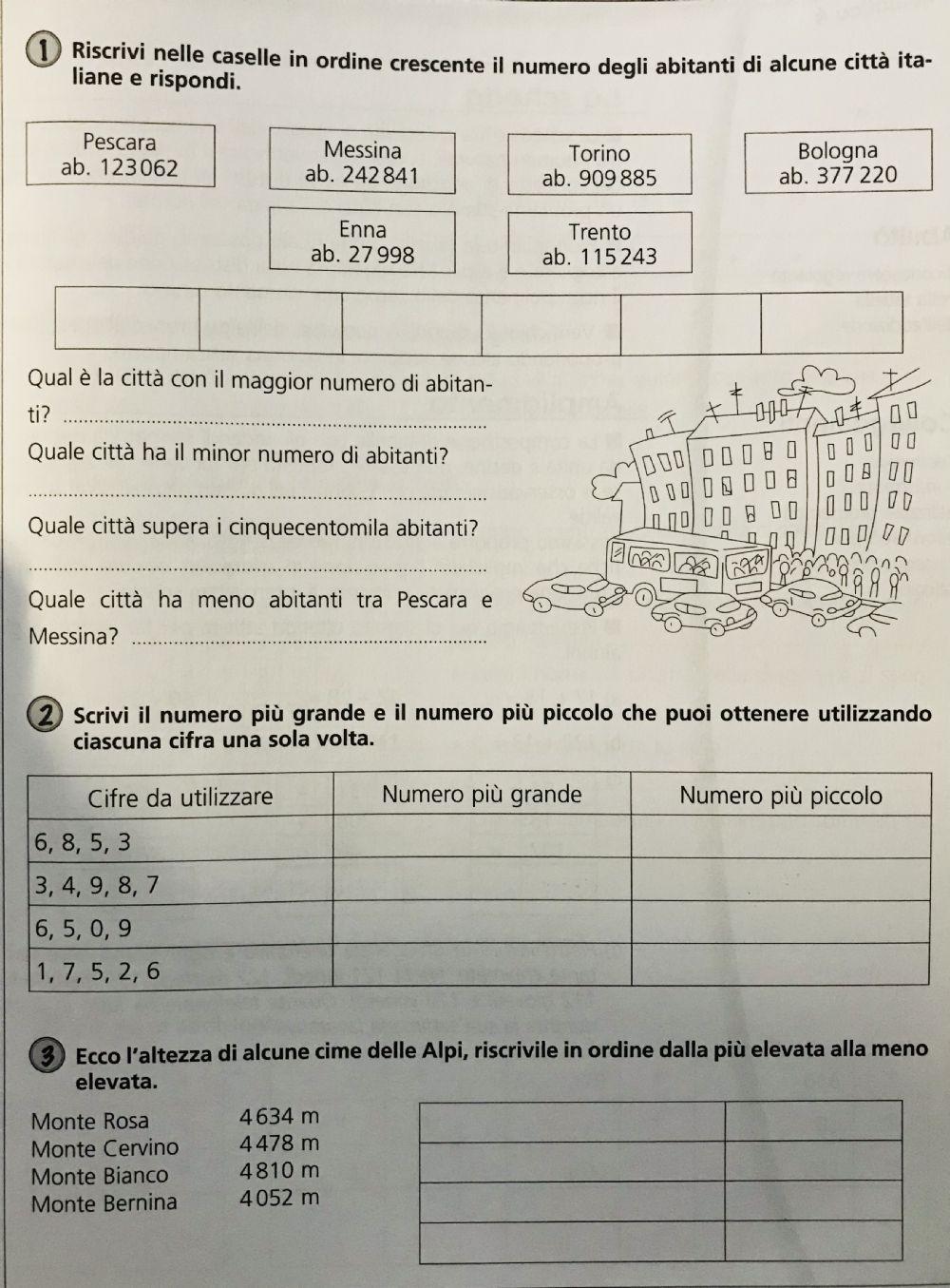 Confrontare numeri