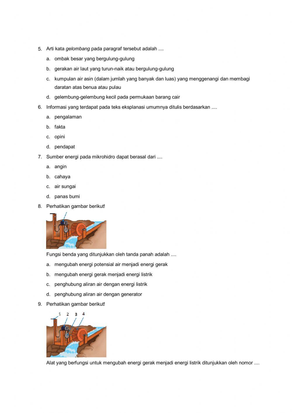 Penilaian Harian Tema 4
