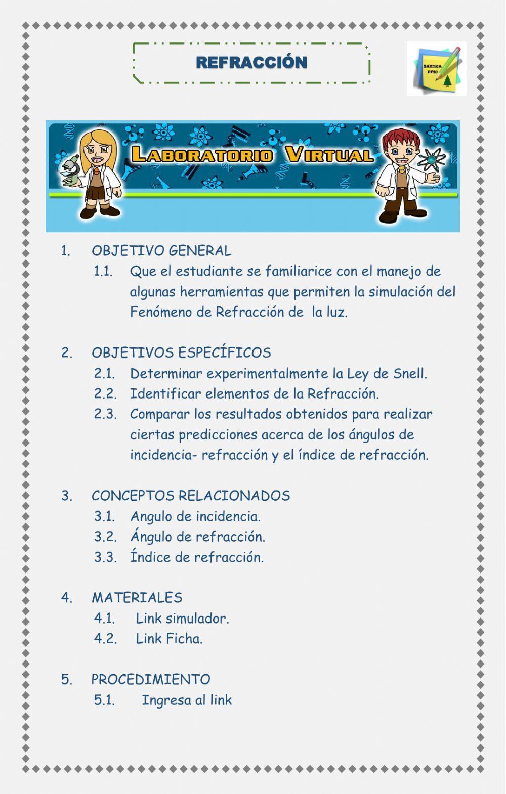 LABORATORIO REFRACCIÓN