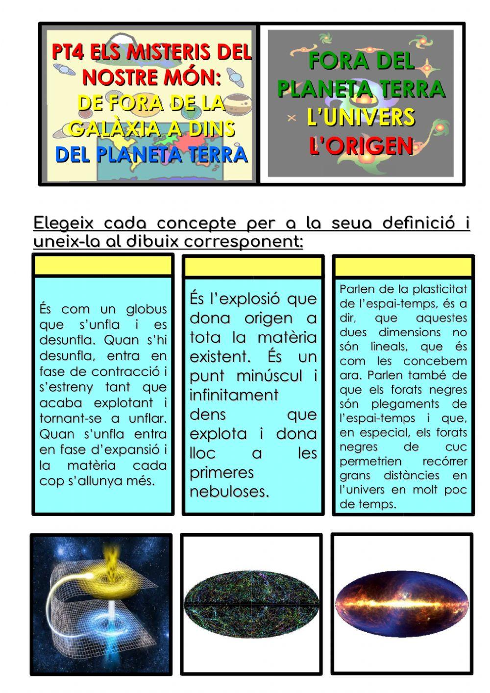 L'origen de l'univers L'origen de l'univers