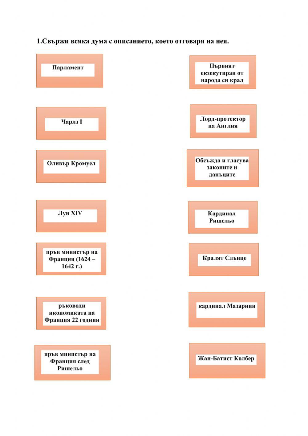 Абсолютизъм - Англия - Франция