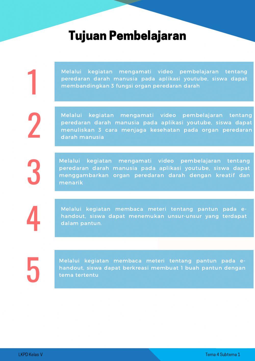 LKPD Kelas 5 tema 4 subtema 1 pb 1