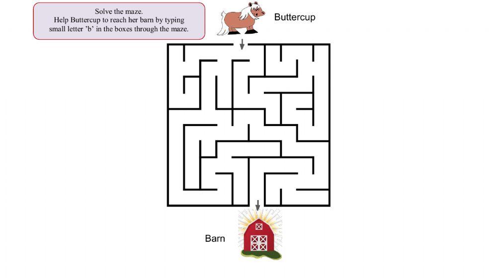 Solve the Maze
