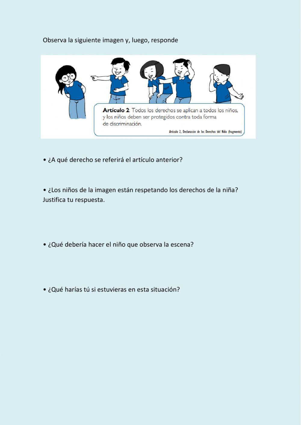 Las normas de convivencia