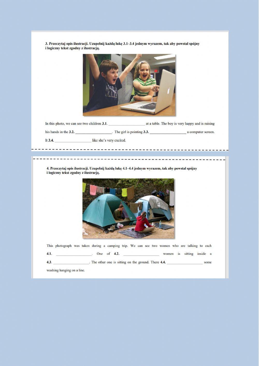 E8 - picture describing