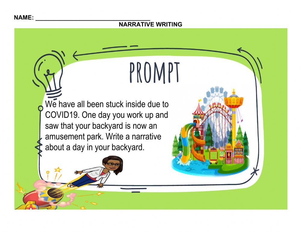Narrative Brainstorming Prompt Narrative Brainstorming Prompt